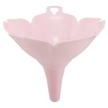 4Pcs Pink Plastic Kitchen Funnels Wide Mouth Food Safe Cooking Funnels