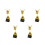 5Pcs Small Trophy Cups Durable Plastic Ballet Awards 7