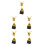 5Pcs Small Trophy Cups Durable Plastic Ballet Awards 5