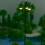 2Pcs Diy Sand Table Yard Lights Street Light Railway 3-Head Models 10