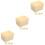 12Pcs Stable Beige Tofu Making Mold Plastic Tofu Press Tool 7