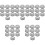 50 Pcs Hat Inserts Shaper Inner Hard Liner Safety Protector 4