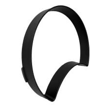 3St Plastic Crescent Padvormer Voor Tuinlopen Zwart Stevig ABS