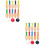 2Sets Bowling Set Voor Peuters 1-5 Jaar Speelgoed Indoor 4