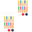 2Sets Bowling Set Voor Peuters 1-5 Jaar Speelgoed Indoor 7
