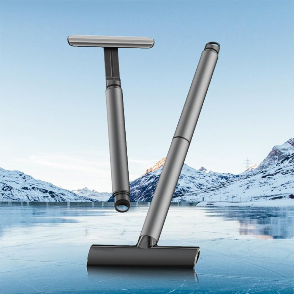 Paintsafe Windshield Snow Remover With Stone Removal Hook And Easy Installation, Car Snow Shovel For Peugeot E3008 2024 9169991114378