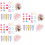 1695St Haarbanden Set Duurzaam Elastisch Multi Color Haarclips 7