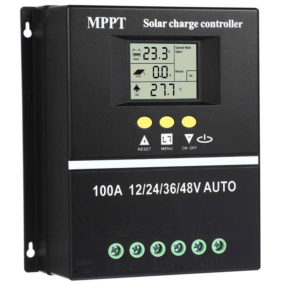 Mppt Solar Charge Controller 12V Smart Charging With Battery Protection For Rv Boat Offgrid 9073542388173