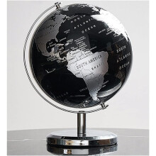 World Globe 5.9 Inch Rotating Desktop Globe with 360 Rotation and Clear Geographic Labels