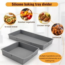 SéParateurs de Plaques pour Faciliter la Cuisson et la PréParation des Repas - Four, Micro-Ondes, Lave-Vaisselle, Plateaux en Silicone AntiadhéSifs
