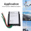 MPPT Wind Turbine Charge Controller 48V 600W Waterproof Aluminum Shell Automatic  Efficiency 5