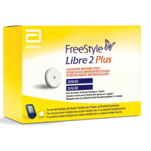 Abbott FreeStyle Libre Sensor for diabetes monitoring CGM for UK - white (Libre 2 + (Plus)) - 1 SENSOR
