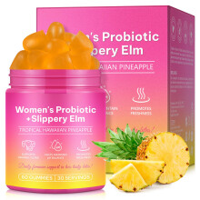 Vaginal Probiotics Gummies for Feminine PH Balance, Vaginal Hydrating, Promoting Vaginal Flora Health, Fresh Odor with Prebiotics &