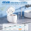 Ultrasonic Retainer Cleaner Machine, 45kHz Ultrasonic Cleaner for 6