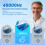 Ultrasonic Retainer Cleaner Machine, 45kHz Ultrasonic Cleaner for 5
