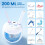 Ultrasonic Retainer Cleaner Machine, 45kHz Ultrasonic Cleaner for 4