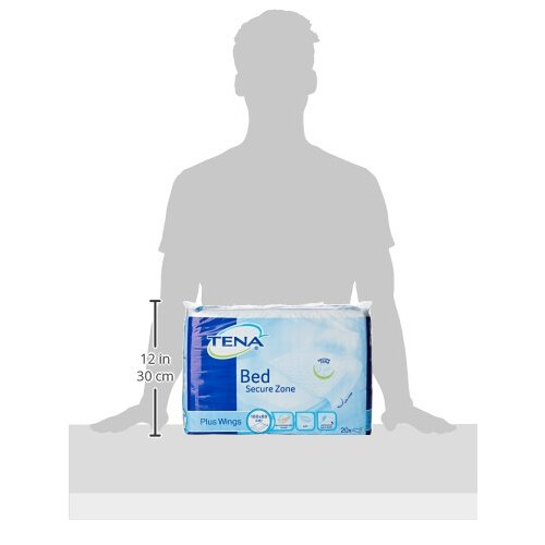 Tena Tena Bed Plus Wings - 80 x 180 cm, Pack of 20 Sheets 2
