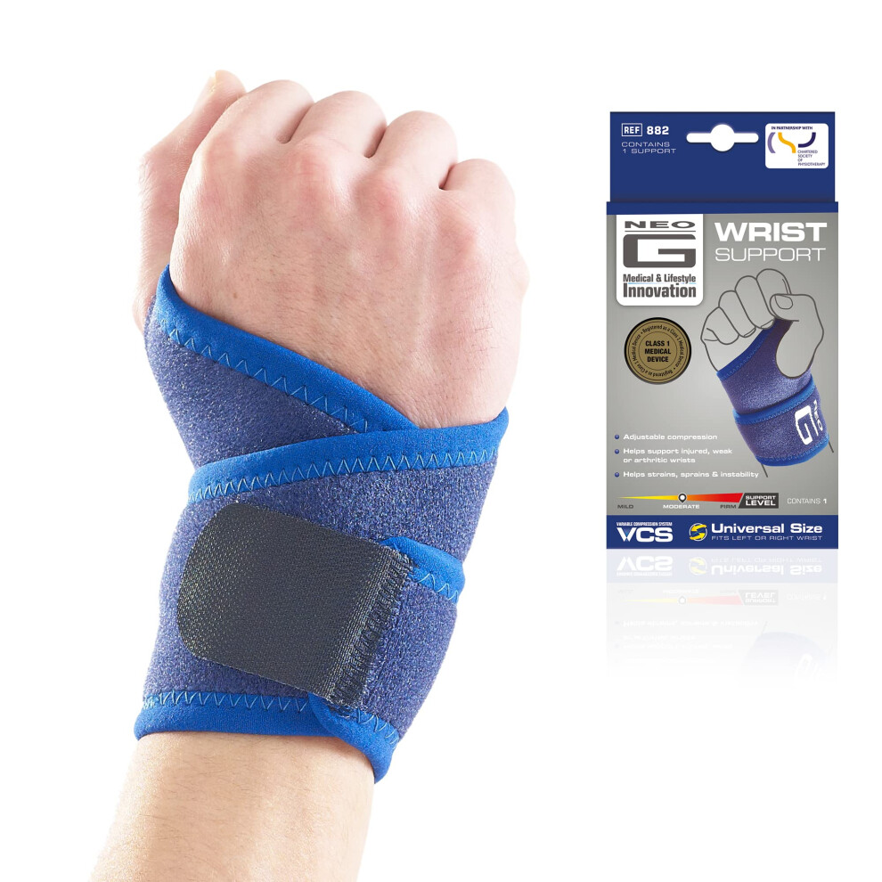 Neo-G Neo|G Wrist Support For Arthritis Joint Pain Sprains Strains Instability | Wrist