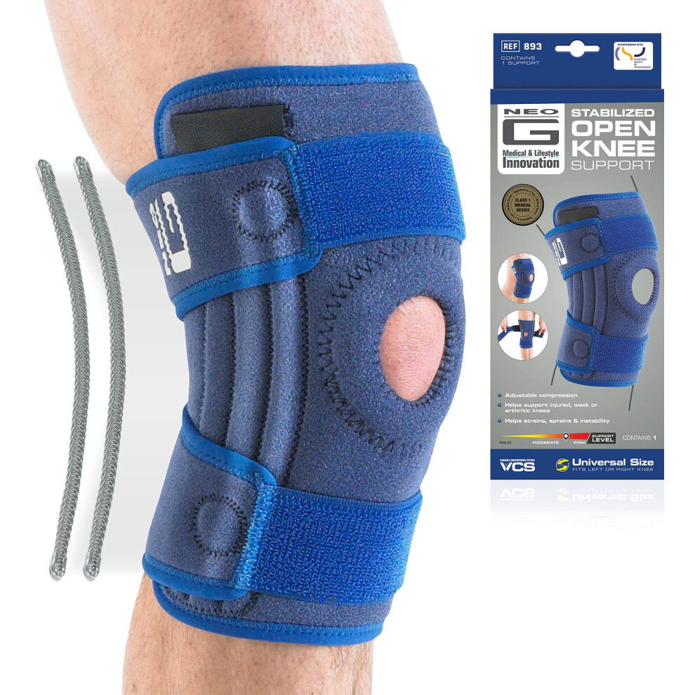 Neo-G Neo|G Knee Support Brace Stabilised Open Patella | For Knee Pain Arthritis