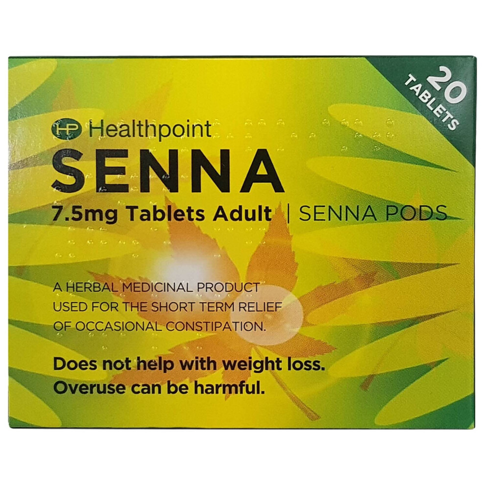 Healthpoint Senna Pods Tablets 7.5Mg
