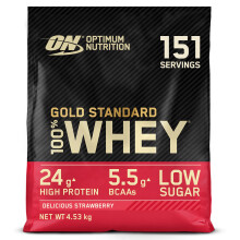 Optimum Nutrition Gold Standard 100% Whey Muscle Building and Recovery Protein Powder With Naturally Occurring Glutamine and BCAA Amino