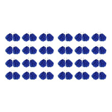 48Pcs Cheerleading Pom Poms Metallic Foil Cheer Pom Poms with Plastic Handle for Adults Kids Cheerleaders Party