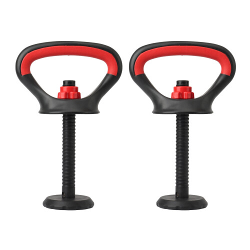 2X Adjustable Kettlebell Handle for Plates Weights, Multifunctional Kettlebell Grip for Dumbbell Kettlebell Push 1