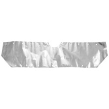 2X Reine Titan Campingkocher Windschutz Campingkocher Windschutz Outdoor Gasherd Winddicht Windschutzscheibe 15 cm