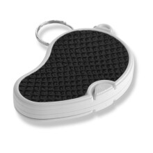 3pcs 5x Trade Loupe Magnifying Glass with LED Lamp Pocket Magnifier Portable Folding Keyring
