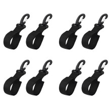 8X Clip de Rangement pour Pagaie, Support de Pagaie pour Kayak, Bateau, Canne à Pêche, Sangle de Sangle de Rame pour Pagaie de Bateau Gonflable