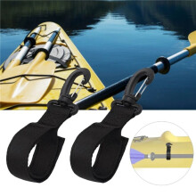 4X Paddle Storage Clip Paddle Holder Kayak Boat Fishing Rod Holder Clip,Inflatable Boat Paddle Oar Strap Webbing