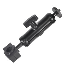 Motorcycle Bike Camera Holder Handlebar Rearview Mirror Mount Bracket 1/4 Metal Stand for Go-Pro Insta 360 Action Camera