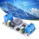 MPPT Solar Charge Controller Module for 12V 11000AH Battery, Efficient Charging Board with Terminals 5