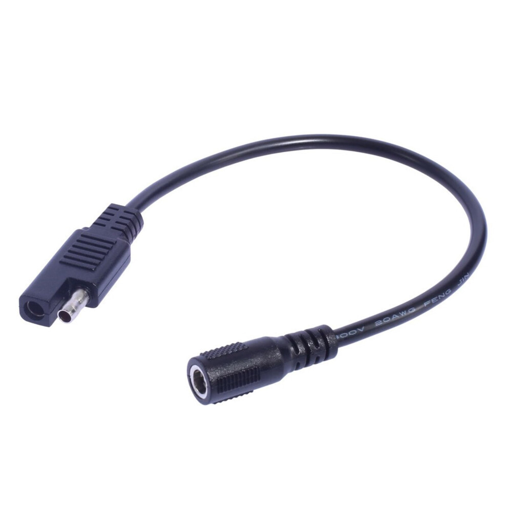 Sae To Dc5521 Solar Panel Adapter Cable 20Awg Quick Connector For Reliable Charging Conversion 9169991115436