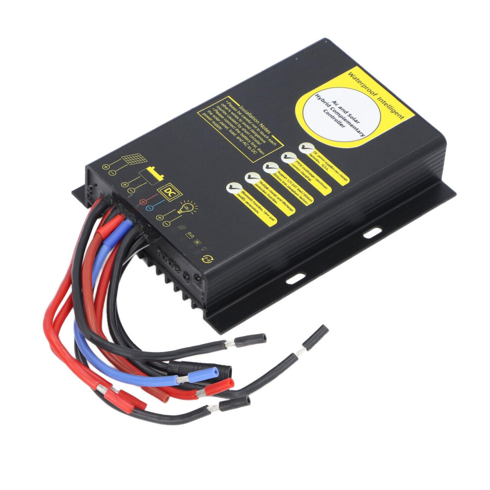 30A Pwm Solar Charge Controller 12V 24V Battery Regulator With Overcharge Discharge Protection 9169991115450