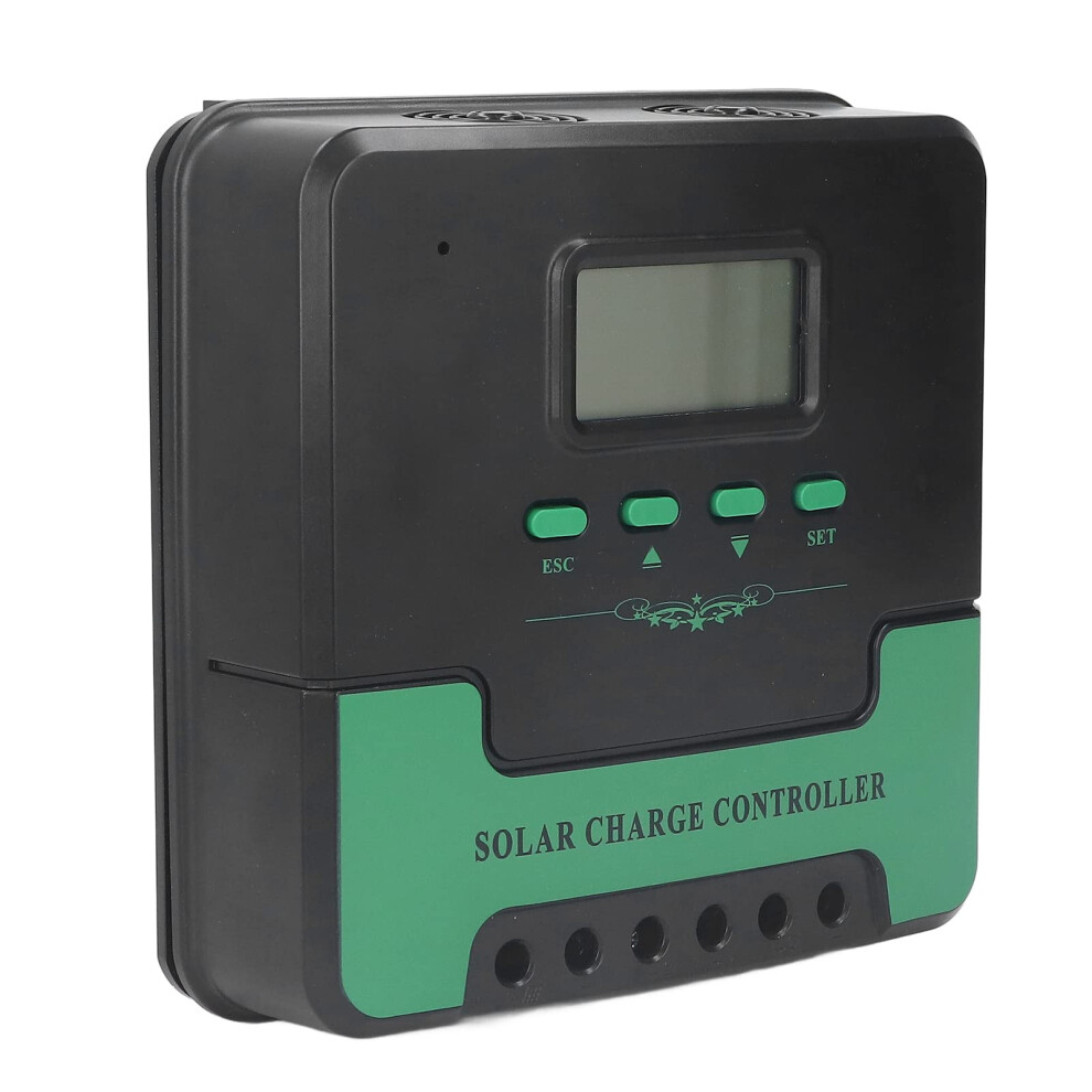 40A Mppt Solar Charge Controller 12V 24V With Smart Mppt Charging, Lcd Display For Off Grid Rv Cabin 9771547104315