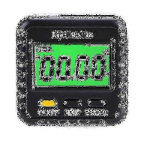 360 Degree Digital Protractor Magnetic-inclinometer Level Box Gauge Angle Meter Finder Base Electronic Measuring Tools (dp)