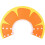 (S Orange) Rapid Recovery Pet Collar Comfortable Cat Double-breasted Adjustable Protective Cone Orange S 1