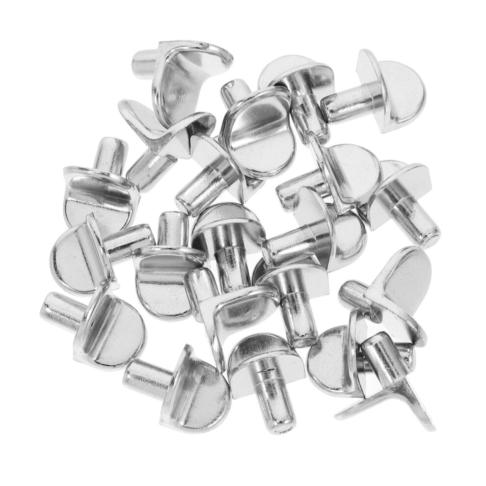 20Pcs Glass Shelf Clips For Cabinets Secure Support Brackets Kitchen Furniture Display Holders 9073542388906