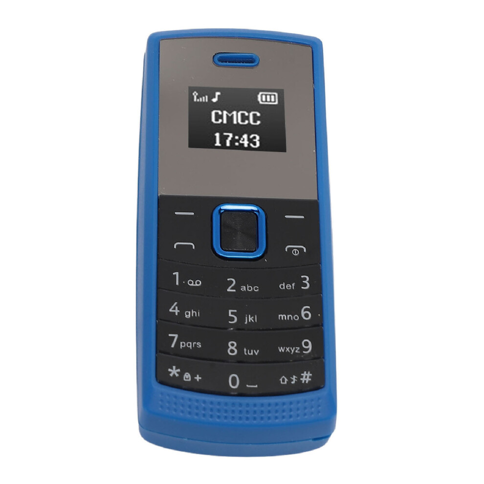 Bm01 0.66 Inch Oled Mini Phone 380Mah Dual Sim Blue 7891383974568