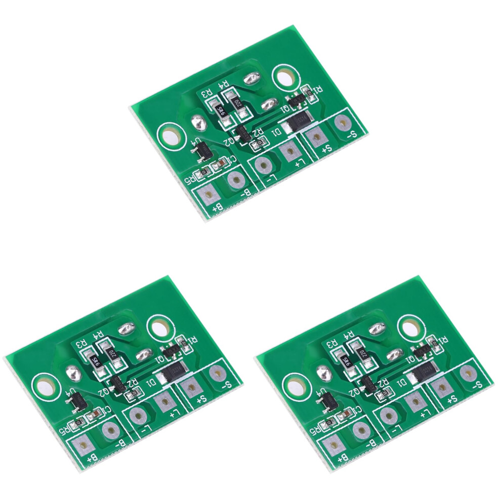 Solar Lamp Controller Module Kit With Switch, Reliable Solar Charging Board For 3.7V Lithium Battery 9169991116037