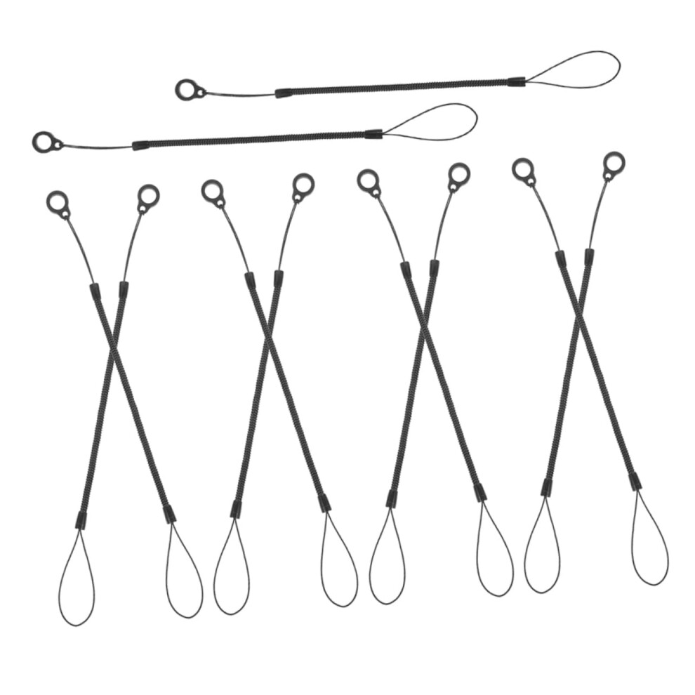 10Pcs Stylus Pen Lanyard With Antilost Retractable Coiled Silicone Tether For Tablets And Phones 9073542389057