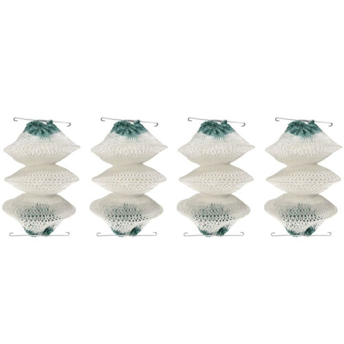 4 Pack Gas Lantern Mantles Bulk Accordion Shape 95 Clip