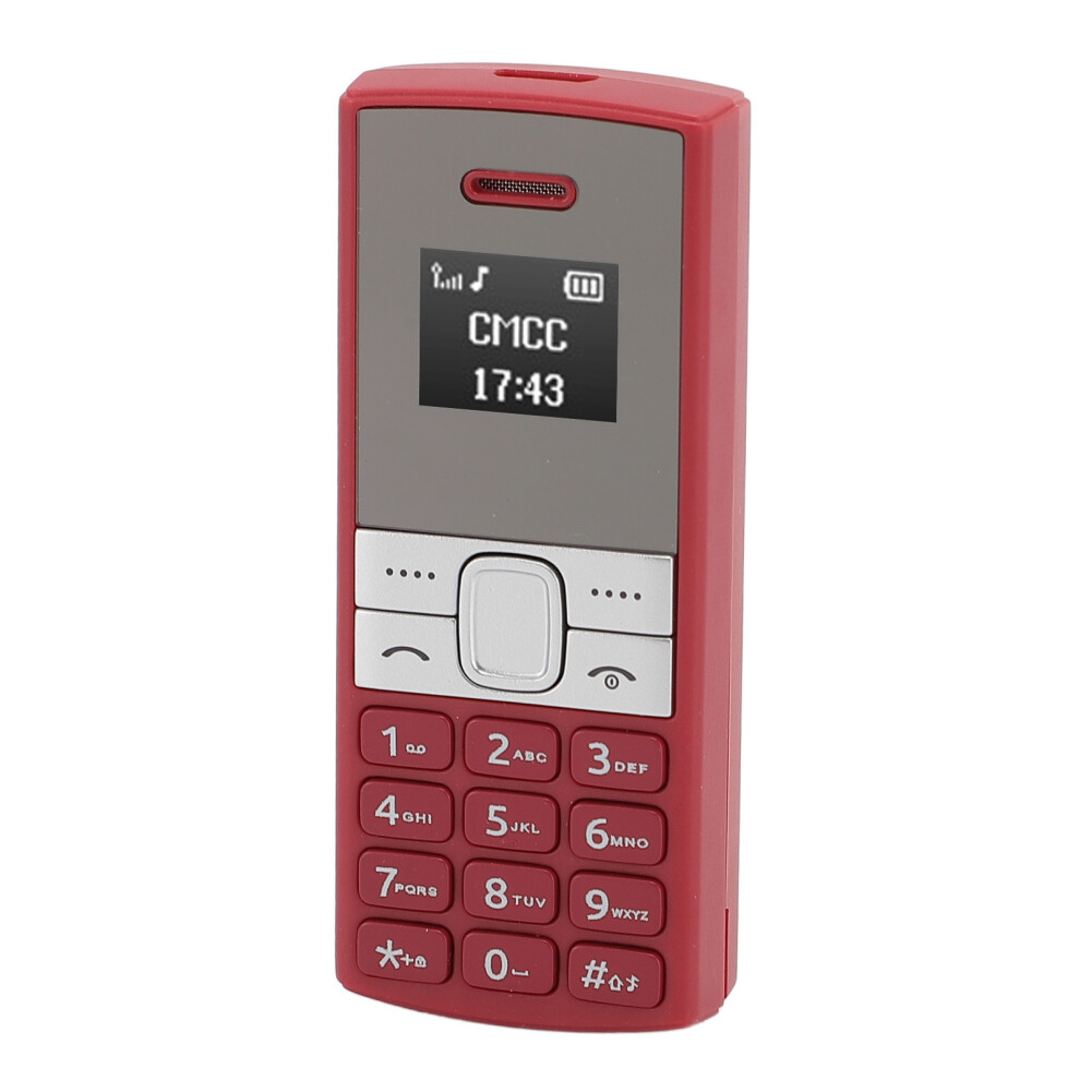 Bm150 0.66 Inch Oled Gsm 2G 380Mah Tiny Phone Red 8251383974668