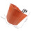 1Ensemble Panier Imitation Rotin Portable Pour Guidon 2