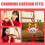 Rood Gevulde Pop Kawaii Decoratie Geschenkjaar 5
