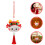 Rood Gevulde Pop Kawaii Decoratie Geschenkjaar 10