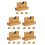 10Paires Support Mural Bois Pour Bâtons De Baseball Stable 7