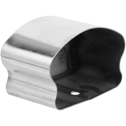 5Pièces Bouchons PVC Argent Forme Fer À Cheval Rampe