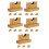 10Paires Support Mural Bois Pour Bâtons De Baseball Stable 8